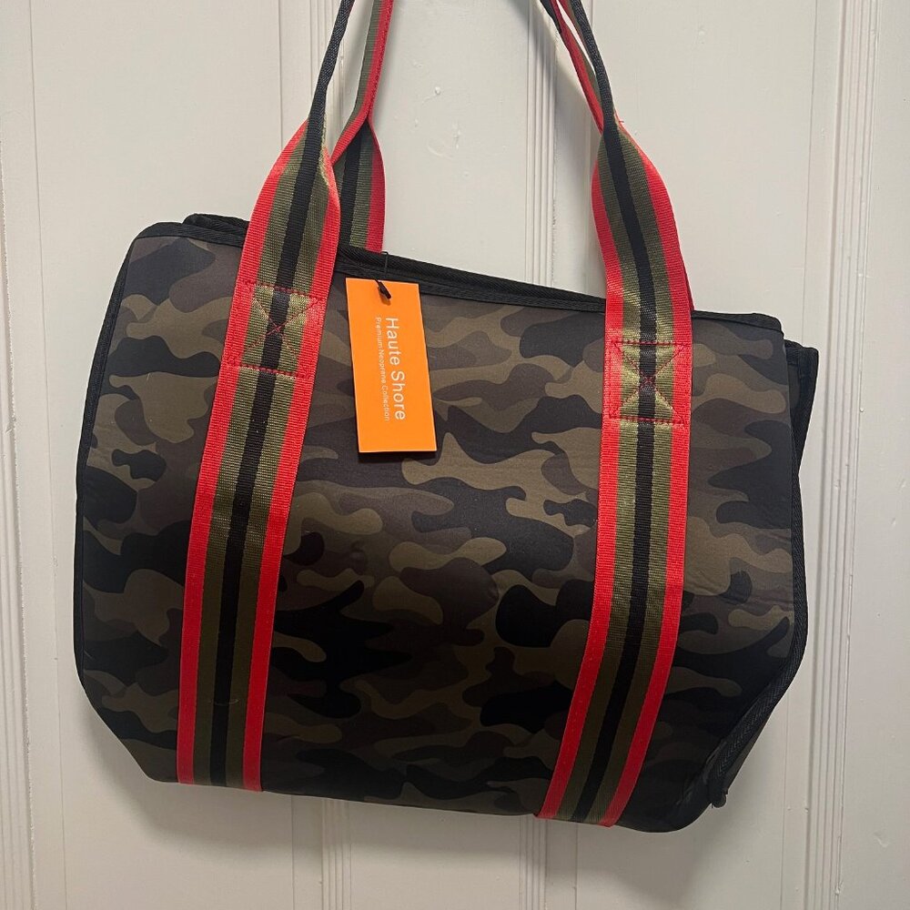 NWT Camo Haute Shore Tote Bag